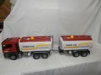 Bruder MAN Power Fuel tankwagen met aanhanger in dozen, Ophalen, Zo goed als nieuw