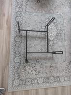 Glazen salontafel 80x80 cm, Huis en Inrichting, Tafels | Salontafels, Ophalen, Gebruikt, 50 tot 100 cm, Vierkant