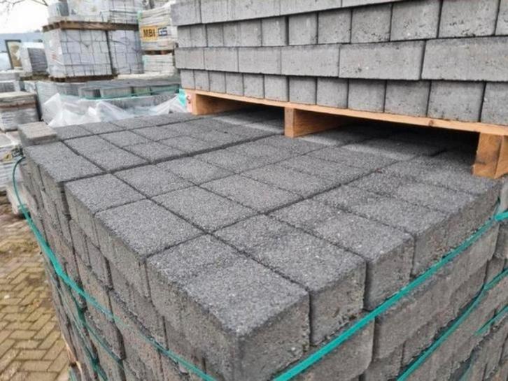 Antraciet klinkers oprit bestrating verharding s-partij, Tuin en Terras, Tegels en Klinkers, Nieuw, Klinkers, Beton, 10 m² of meer