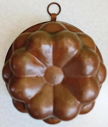 Antiek grote rood koperen cake/taart vorm tulband beschikbaar voor biedingen