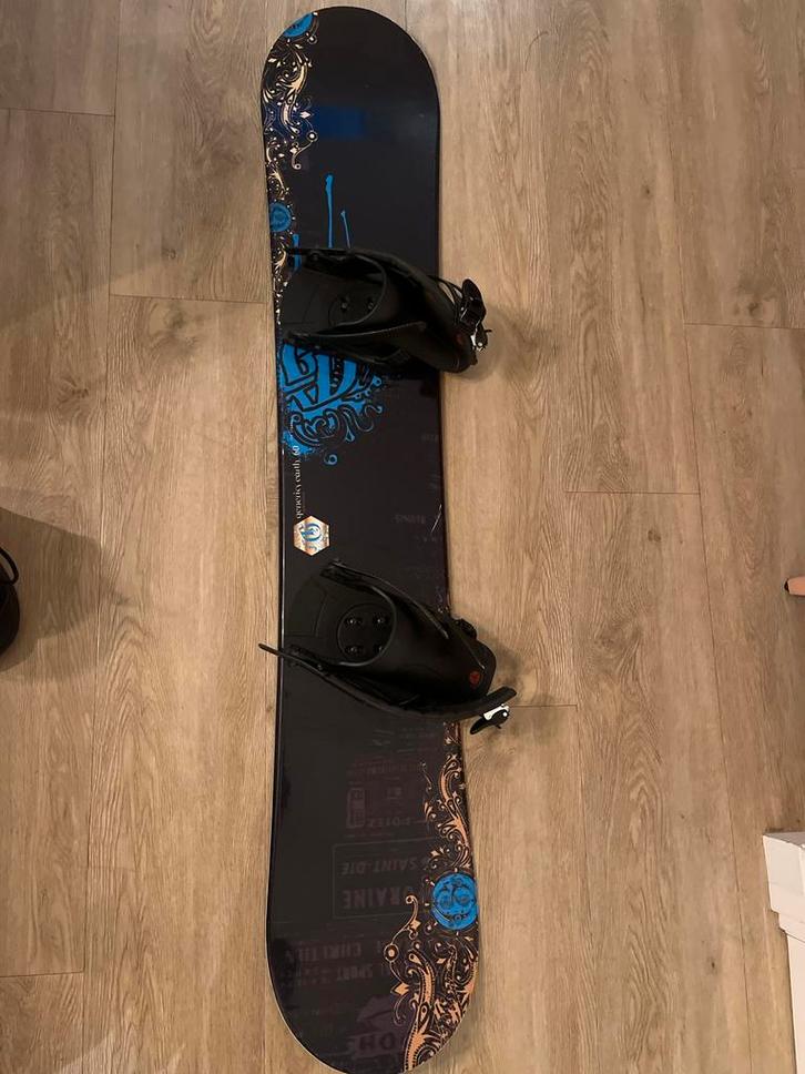 NU 180€ Complete Snowboard Set ZGAN Generics Earth 160cm, Sport en Fitness, Snowboarden, Gebruikt, Board, Ophalen