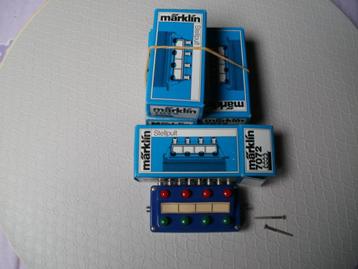 4x Marklin Ho schakelbord no 7072 +ovp. beschikbaar voor biedingen