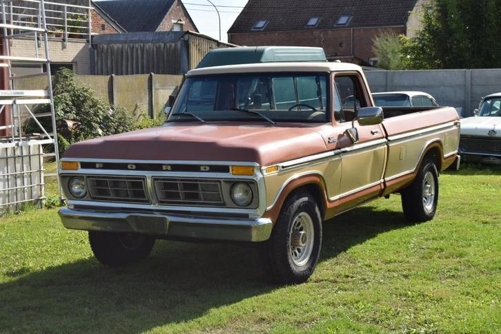 Ford F-250 6.6L V8 400CID 1977, Auto's, Ford, Particulier, Overige modellen, Benzine, SUV of Terreinwagen, Handgeschakeld, Bruin