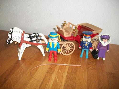 5600 rosa serie koets, koetsier en echtpaar, Kinderen en Baby's, Speelgoed | Playmobil, Gebruikt, Complete set, Ophalen of Verzenden