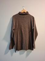 Wollen trui van Cotton Club, deels angora en zijde. Maat L., Maat 38/40 (M), Bruin, Ophalen of Verzenden, Zo goed als nieuw