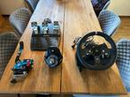 Logitech G920 set – stuur, pedalen, shifter + USB handrem, Ophalen, Zo goed als nieuw, Logitech racestuur