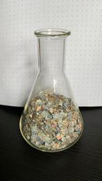 Erlenmeyer met snipper oud geld (guldens), Ophalen of Verzenden
