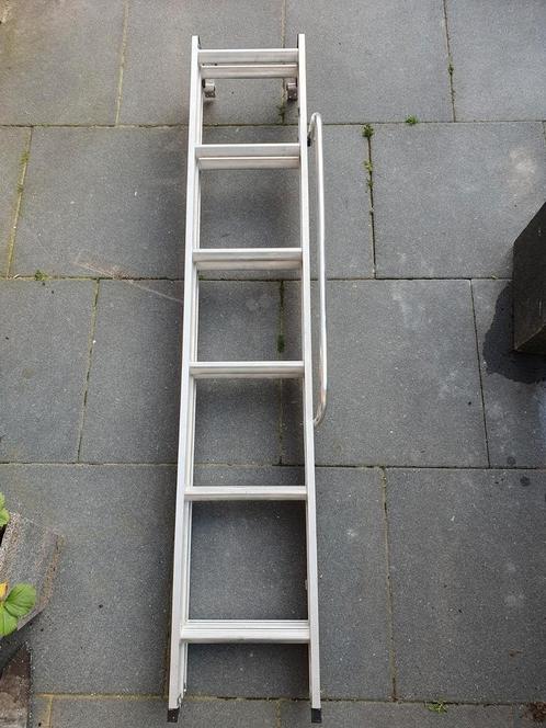 Vlizotrap / zoldertrap / vliering trap uitschuifbaar, Doe-het-zelf en Verbouw, Ladders en Trappen, Gebruikt, Trap, Minder dan 2 meter