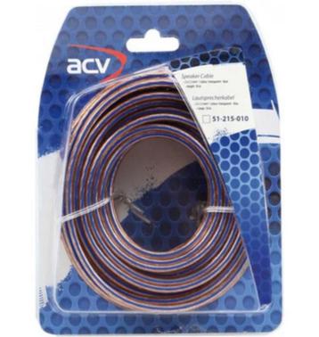  ACV 2 x 1.50 mm Transparant speaker wire 10M beschikbaar voor biedingen