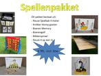 Klein Kinderspel pakket te huur!, Ophalen, Zo goed als nieuw, Overige typen