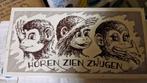 vintage spreuktegeltjes-wc tegeltjes, Ophalen of Verzenden