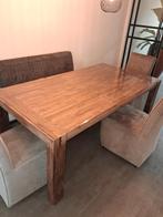 Eettafel gratis, Huis en Inrichting, Tafels | Eettafels, Ophalen, Gebruikt, 50 tot 100 cm, 150 tot 200 cm