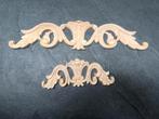 Brocant houtsnijwerk ornament applique console 2 maten, Verburgt Vintage, Nieuw, Ophalen of Verzenden, https://verburgtvintage.nl/#contact