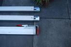 Aluminium 2 Stuwbalken en 1 stuwplank verstelbaar i.z.g.st., Ophalen, Gebruikt