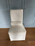 Ikea Bergmund stoel met witte hoes, Huis en Inrichting, Stoelen, Wit, Ophalen of Verzenden, Zo goed als nieuw, Eén