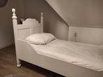 Leuk 1 persoons meisjesbed, Ophalen, 90 cm, Eenpersoons, Wit