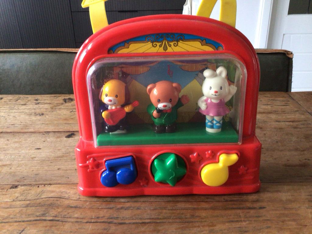 Vintage /Retro muzikaal poppentheater Redbox 1990, Ophalen of Verzenden, Gebruikt