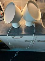 2x Ola Wihlborg lamp wil crème, Ophalen, Gebruikt, Retro, Minder dan 50 cm