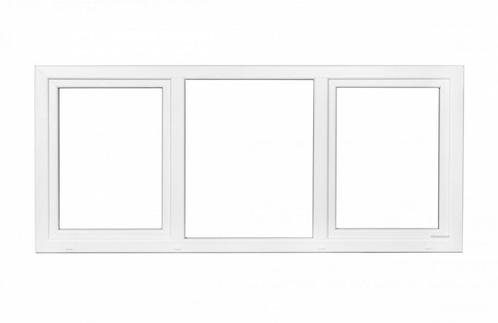 Kozijn draaikiep-vast-draaikiep b250 x h110 cm (intrek), Doe-het-zelf en Verbouw, Kozijnen en Schuifpuien, Nieuw, Raamkozijn, Kunststof