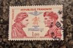 Frankrijk 1973 Verzetsstrijders gestempeld michel 1852, Postzegels en Munten, Ophalen of Verzenden, Gestempeld