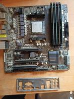 MOEDERBORD ASROCK FM2A8M EXTREME4+ CPU +RAM, Computers en Software, Moederborden, Mini-ATX, DDR3, Ophalen of Verzenden, Zo goed als nieuw