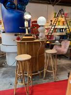 Jaren 70 rotan bamboe tikkie barretje, Ophalen