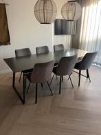 Eettafel 220/90, Ophalen, 200 cm of meer, 50 tot 100 cm, Zo goed als nieuw