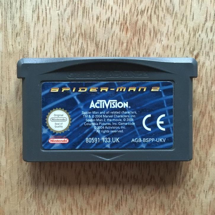 Game Boy Advance: Spider-Man 2, Spelcomputers en Games, Games | Nintendo Game Boy, Ophalen of Verzenden