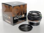 Olympus 50mm Lens f 1.8 Zuiko Auto-S voor OM Camera  in doos, Ophalen of Verzenden, Zo goed als nieuw, Standaardlens