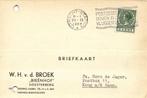 W.H. v.d. Broek, Bieenhof, Soesterberg - 02.1937 - briefkaar, Postzegels en Munten, Brieven en Enveloppen | Nederland, Ophalen of Verzenden