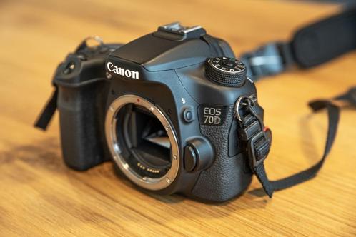 Canon EOS 70D spiegelreflex camera, Audio, Tv en Foto, Fotocamera's Digitaal, Zo goed als nieuw, Spiegelreflex, Canon, Ophalen of Verzenden