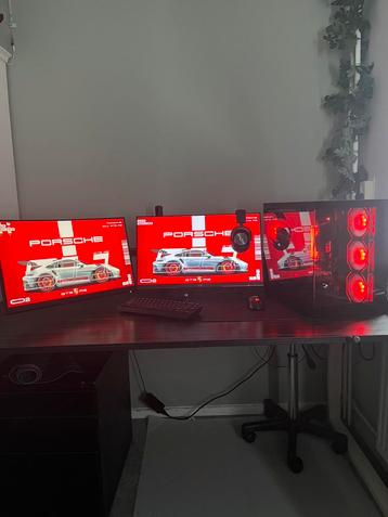 High-end gaming setup beschikbaar voor biedingen