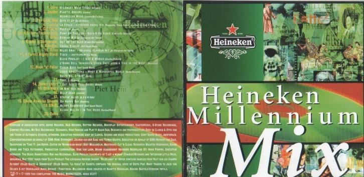 CD Verzamel: Heineken Millennium Mix, Cd's en Dvd's, Cd's | Verzamelalbums, Zo goed als nieuw, Pop, Ophalen of Verzenden