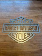 Harley Davidson wandbord/logo, Ophalen, Zo goed als nieuw, Motoren