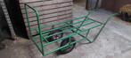 Platte kruiwagen/hooiwagen, Ophalen, Gebruikt