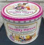 Groot rond blik van Mackintosh’s Quality Street (roze/wit)., Verzamelen, Ophalen of Verzenden, Zo goed als nieuw, Overige, Overige merken