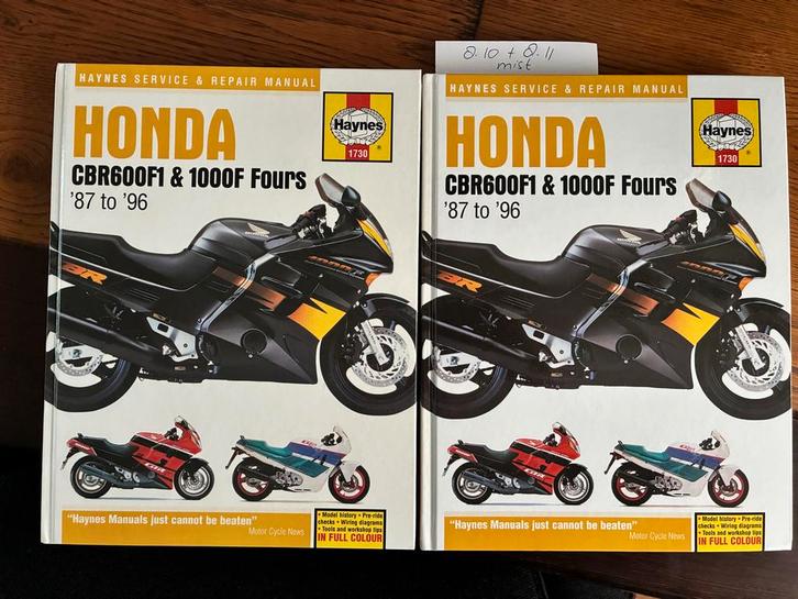 Honda CBR600F1 & 1000F Haynes Reparatiehandleiding, Motoren, Handleidingen en Instructieboekjes, Honda, Ophalen of Verzenden