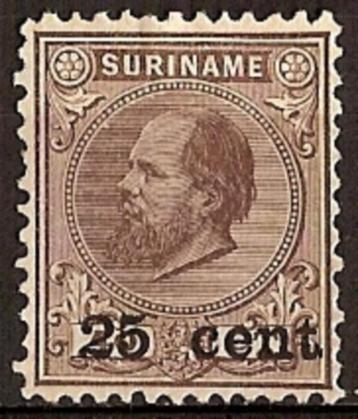 Suriname NVPH nr 37 ongebruikt Hulpuitgifte 1900 beschikbaar voor biedingen