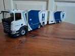 Te koop scania met wipkar Helveticor, Hobby en Vrije tijd, Modelauto's | 1:50, Ophalen of Verzenden, Zo goed als nieuw, Bus of Vrachtwagen