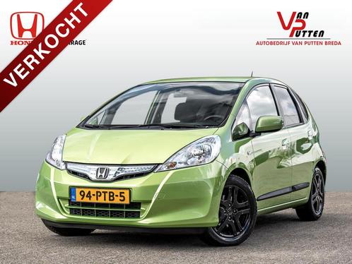 HONDA Jazz 1.4 Hybrid Comfort Automaat | Frisse Lime Green K, Auto's, Honda, Te koop, Jazz, ABS, Airbags, Airconditioning, Boordcomputer