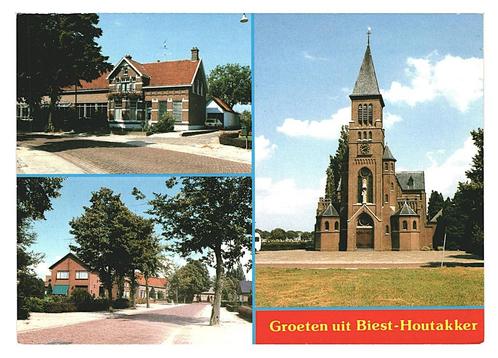 974385	Biest-Houtakker	N Br	Nette oude kaart Onbeschreven, Verzamelen, Ansichtkaarten | Nederland, Ongelopen, Noord-Brabant, Ophalen of Verzenden