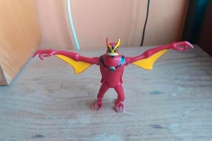 Ben 10 jet ray figuur, Verzamelen, Speelgoed, Gebruikt, Ophalen of Verzenden