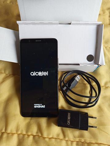 Smartphone Alcatel 3c zwart met doos  beschikbaar voor biedingen