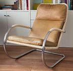 Klassiek stalen buis fauteuil van Tecta, Huis en Inrichting, Fauteuils, Ophalen, Gebruikt, Riet of Rotan, Naar origineel ontwerp van Anton Lorenz/ Bauhaus designer
