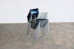 Vintage partij stoelen | blitz | segis italy | jaren 90, Huis en Inrichting, Stoelen, Kunststof, Gebruikt, ., Ophalen of Verzenden