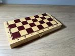Schaak- en Backgammon Bordspel, Ophalen of Verzenden, Zo goed als nieuw