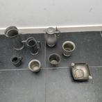 Tin,Potjes,Kannetjes,merk,embleem,Asbak, Antiek en Kunst, Antiek | Tin, Ophalen of Verzenden