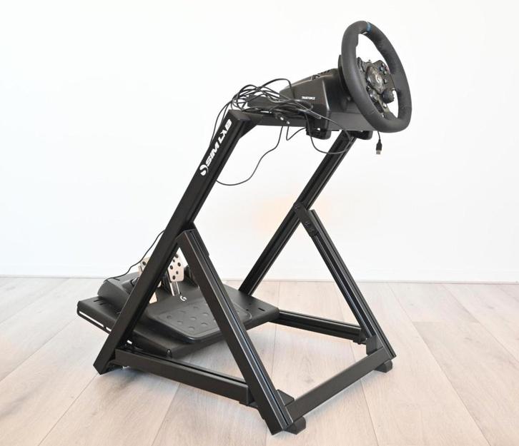 G923 stuur + Simlab Wheel Stand Pro & Seat support, Spelcomputers en Games, Spelcomputers | Overige Accessoires, Zo goed als nieuw