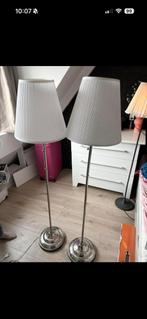IKEA staande lampen, Huis en Inrichting, Lampen | Vloerlampen, Ophalen, Zo goed als nieuw, Metaal, 150 tot 200 cm