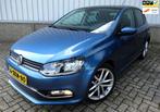 Volkswagen Polo 1.2 TSI Highline | Navi |Panoramadak, Auto's, Volkswagen, Stof, Gebruikt, 4 cilinders, Blauw